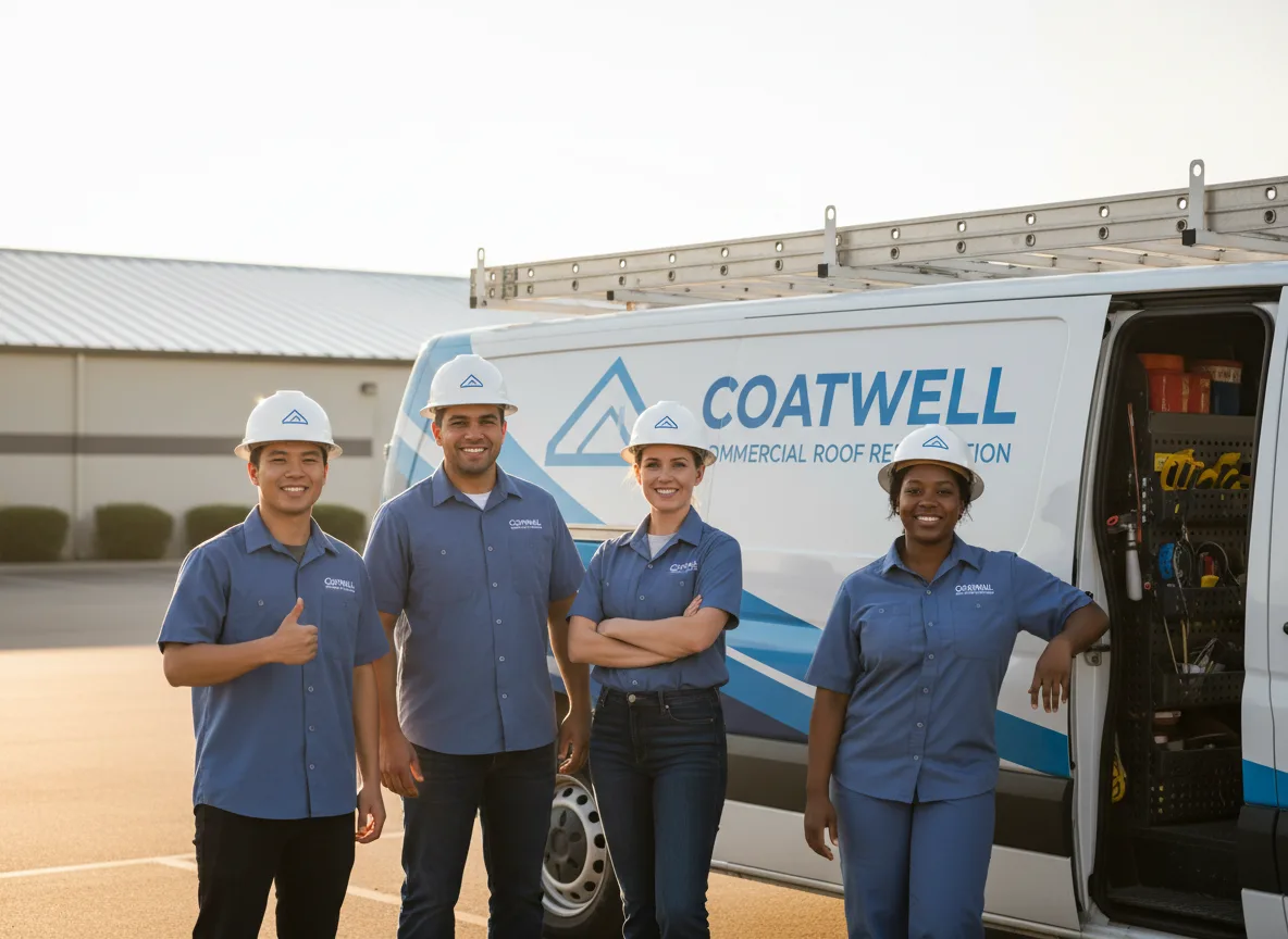 Commercial roof coating company in Todd, NC